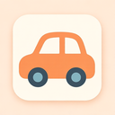icon_food_car_flat_pastel icon preview