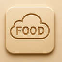 icon_food_cloud_embossed icon preview