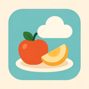 icon_food_cloud_flat_pastel icon preview
