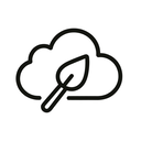 icon_food_cloud_minimal_outline icon preview
