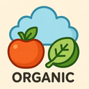 icon_food_cloud_organic icon preview