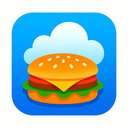icon_food_cloud_vibrant_colors icon preview