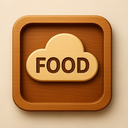 icon_food_cloud_wooden icon preview