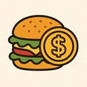 icon_food_coin_asymmetrical icon preview