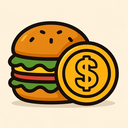 icon_food_coin_bold icon preview