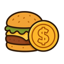 icon_food_coin_cartoon icon preview