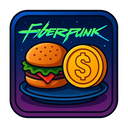 icon_food_coin_cyberpunk icon preview