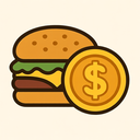 icon_food_coin_flat_design icon preview