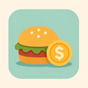 icon_food_coin_flat_pastel icon preview