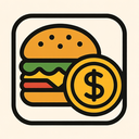 icon_food_coin_geometric icon preview
