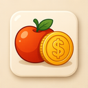 icon_food_coin_glassy icon preview