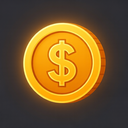 icon_food_coin_glow_effect icon preview