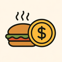 icon_food_coin_minimalist icon preview