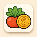 icon_food_coin_modern icon preview
