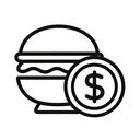 icon_food_coin_monochrome icon preview