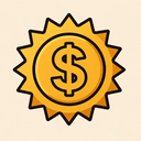 icon_food_coin_sharp_edges icon preview