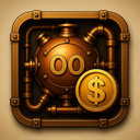 icon_food_coin_steampunk icon preview