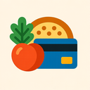 icon_food_credit_card_abstract icon preview