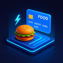 icon_food_credit_card_futuristic icon preview
