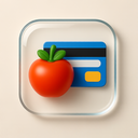 icon_food_credit_card_glassy icon preview