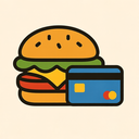 icon_food_credit_card_iconic icon preview