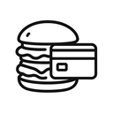 icon_food_credit_card_monochrome icon preview