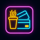 icon_food_credit_card_neon icon preview