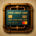 icon_food_credit_card_steampunk icon preview