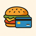icon_food_credit_card_vector icon preview