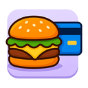 icon_food_credit_card_vibrant_colors icon preview