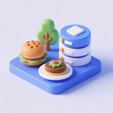 icon_food_database_3d_isometric icon preview