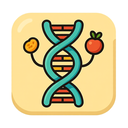icon_food_dna_strand_cartoon icon preview