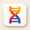 icon_food_dna_strand_gradient icon preview