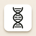 icon_food_dna_strand_minimalist icon preview