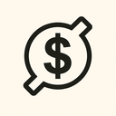 icon_food_dollar_sign_asymmetrical icon preview