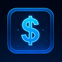 icon_food_dollar_sign_futuristic icon preview