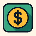 icon_food_dollar_sign_geometric icon preview