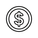 icon_food_dollar_sign_line_art icon preview