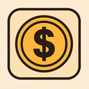 icon_food_dollar_sign_symmetrical icon preview