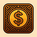 icon_food_dollar_sign_tribal icon preview