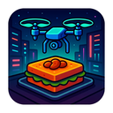 icon_food_drone_cyberpunk icon preview