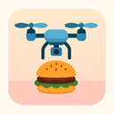 icon_food_drone_flat_pastel icon preview