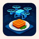 icon_food_drone_futuristic icon preview