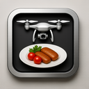 icon_food_drone_metallic icon preview