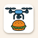 icon_food_drone_modern icon preview