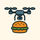 icon_food_drone_vector icon preview