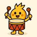 icon_food_drum_cartoon icon preview