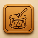 icon_food_drum_embossed icon preview