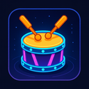 icon_food_drum_futuristic icon preview
