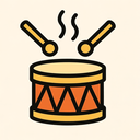 icon_food_drum_geometric icon preview